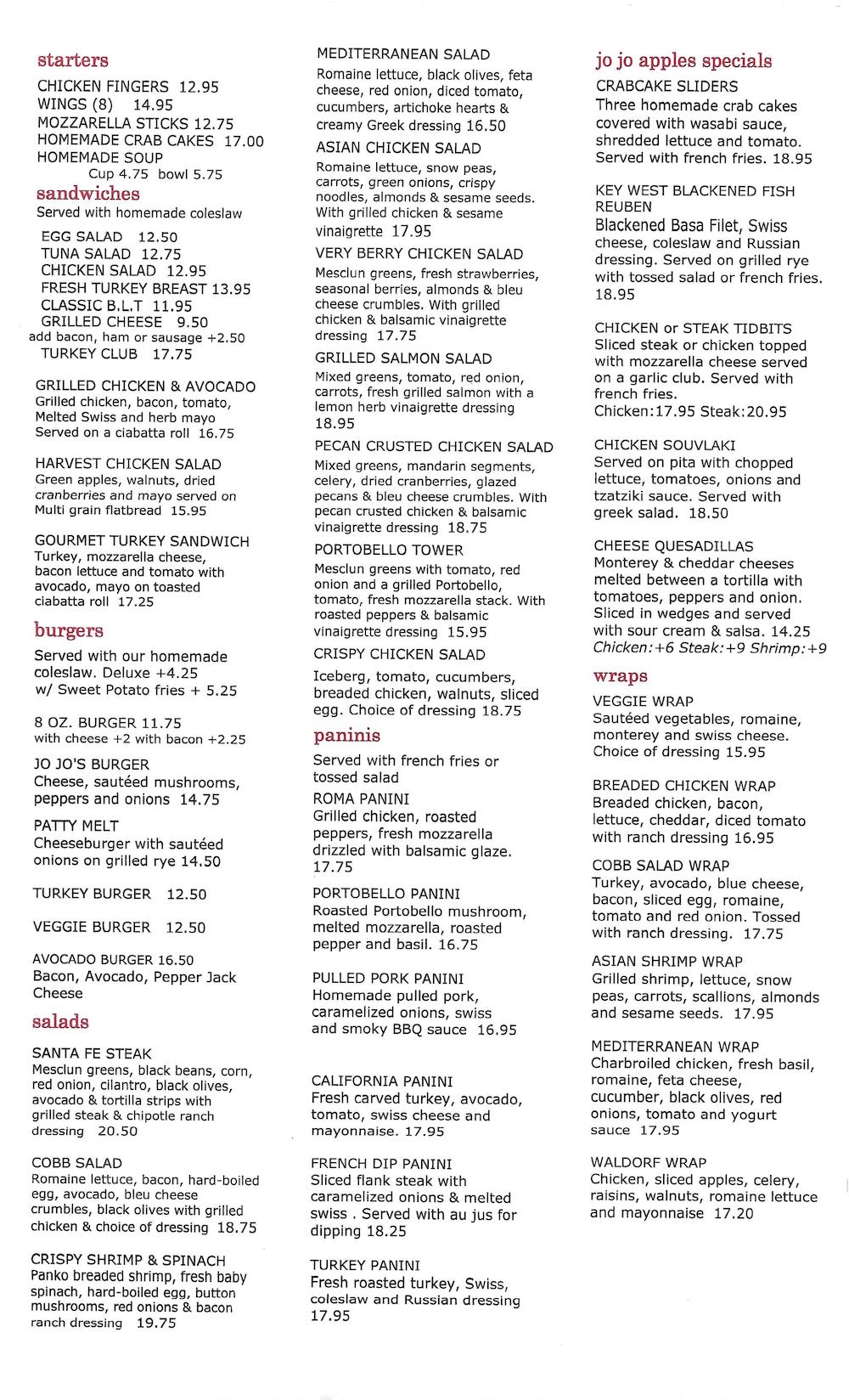 Breakfast Menu - Page 2